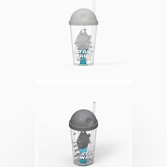 NEW ZAK Star Wars Cup 22oz Tumbler Cup - Picture 4 of 6